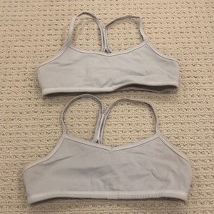 Size 12 ivivva sports bras